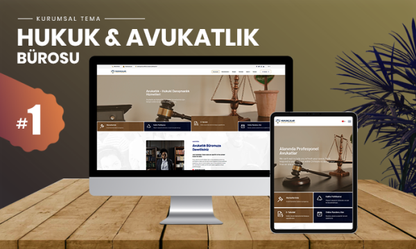 Hukuk & Avukatlık Bürosu Yazılımı #1